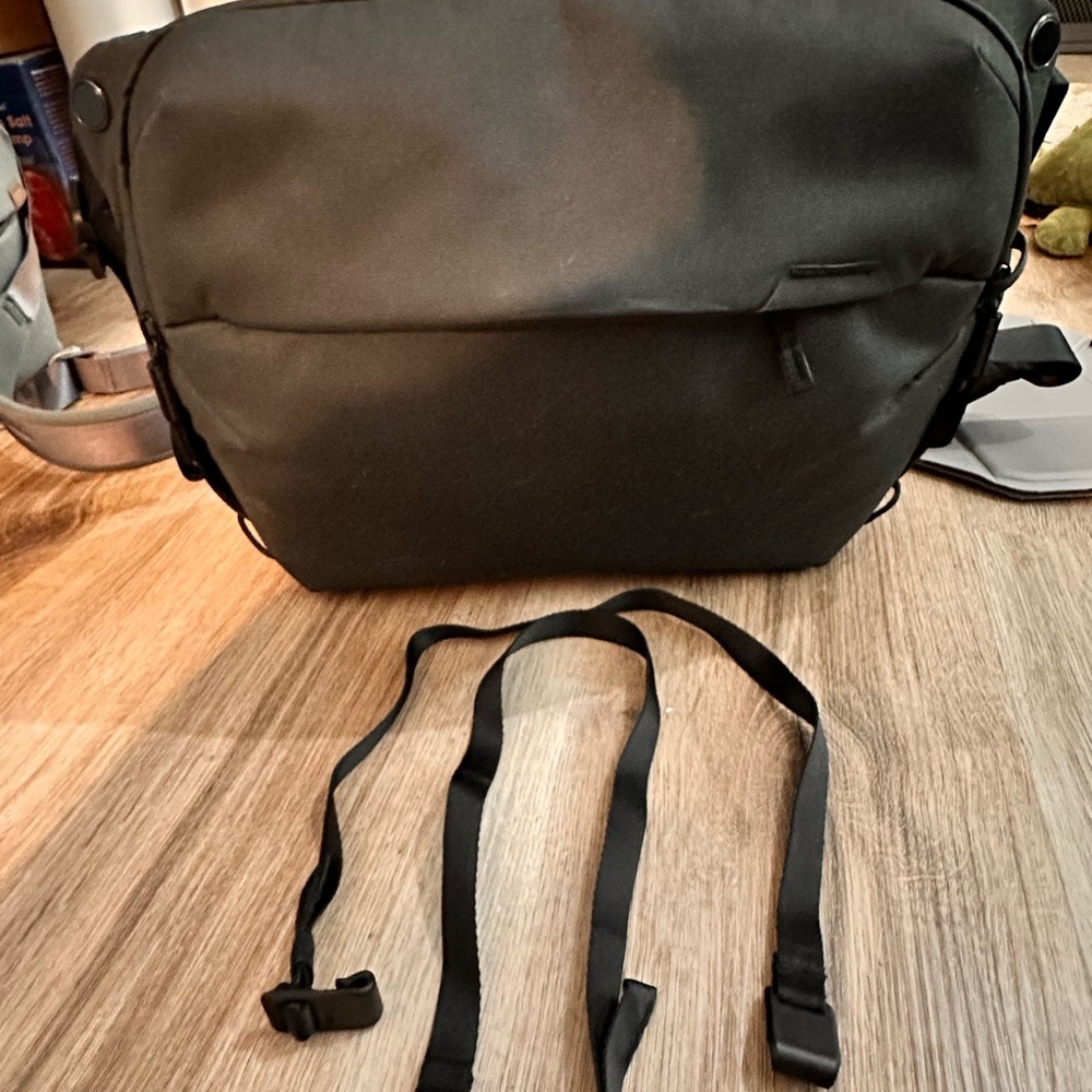 Black camera (or general) shoulder bag